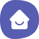 Happy house logo design